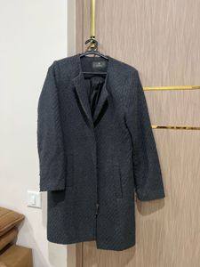 Van Heusen Elegant Grey Overcoat
