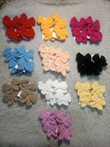 Crochet Bow Clips