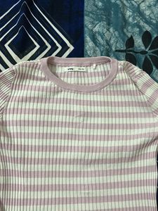 Striped Long Sleeve Top