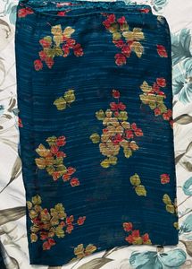 Multicolour Floweral Saree For Daily Ware