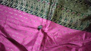 Rani Pink Zari SAREE