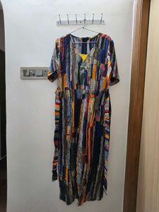 Colorful Striped Dress
