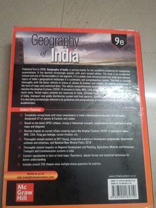 UPSC book Geography of India by Majid Husain