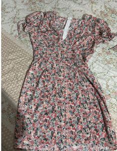 Floral Summery Mini Dress