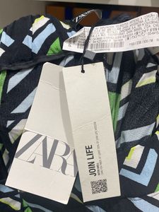 Zara Geometric Trousers