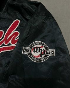 Vintage Peaches Baseball Jacket