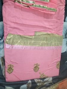 Beautiful Suit With Kadahe 3 Mtr Salwar