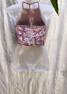 I. CUTE VELVET TOP