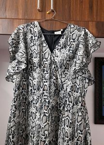 Black And Grey Dress
