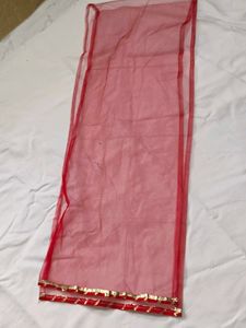 Red Ethnic Girls Clothing Set