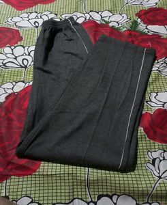 Gray Casual Pants