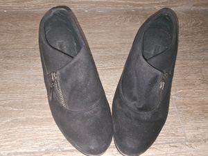 Black Velvet Heels Boots