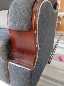 L-Shaped Sofa With 2 Cushions