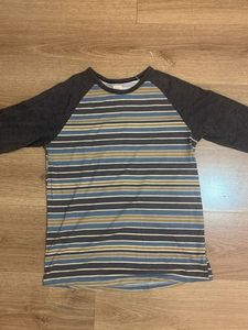 Striped Raglan Tee