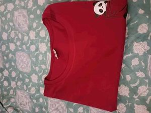 Women Printed Round Neck Short Sleeves