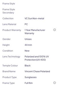 Stylish Black Sunglasses