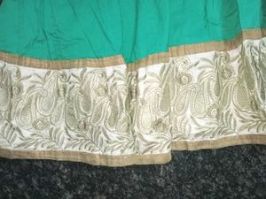 Beautiful Green Anarkali