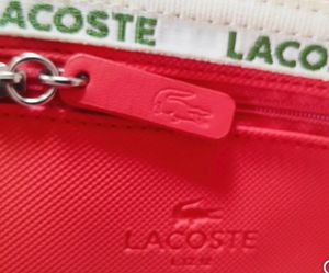 Lacoste Red Tote Bag - New with Tags