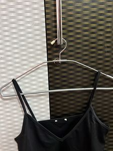 Black Camisole || V-Neck Spaghetti Top