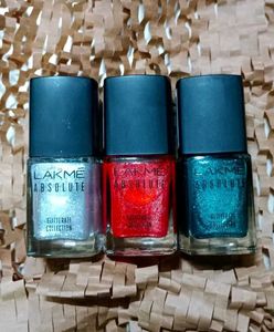 Lakme Absolute Nail Polish Set