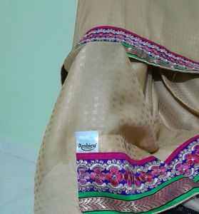 Golden Saree