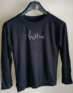 Trendy Soft Black Top🖤