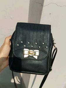 Black leather Bag