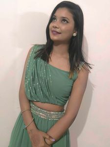 Elegant Green Lehenga Set