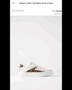 100% Original Zara Sneakers
