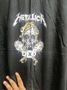 Black Brand New Metallica T-shirt