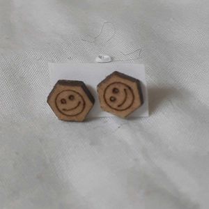 Handmade Wooden Earring