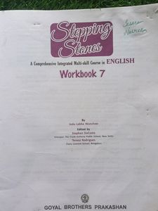 Stepping Stones Workbook 7