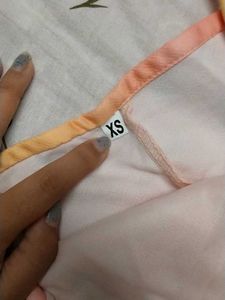 Orange Printed Floral Midi Bodycon Dress