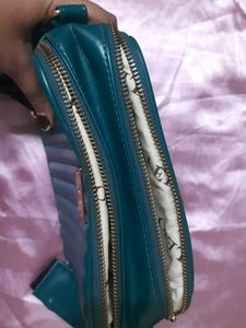 Stylish Teal Crossbody Sling Bag