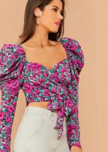 Women Multicolour Full Sleeves Top
