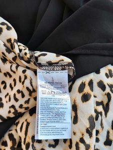 Leopard Print Sleeveless Dress