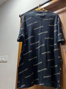 MAX Men Printed Slim Fit Crew Neck T-shirt