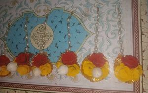 7 Multicolour Flower Maangtika