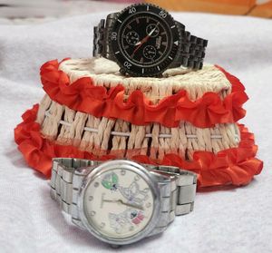 Men & Women Couple Watches In Combo