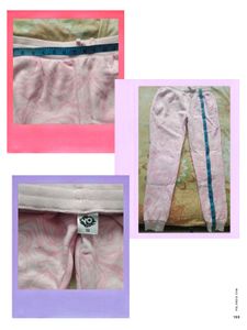 YO Size 12 Pink Abstract Print Sweatpants