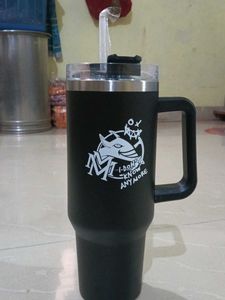 Black Travel Mug