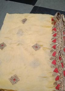 Embroidered  Plazo &amp; dupatta set