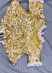 Premium Gold Sequin Dress