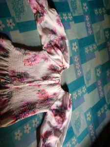 Floral Smocked Top
