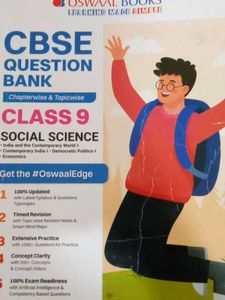 CBSE Class 9 Social Science Oswaal – 2025 Edition