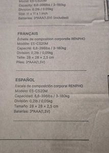 RENPHO Smart Bathroom Scale, Bluetooth Body Fat Mo