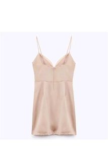 Zara Satin Mini Dress