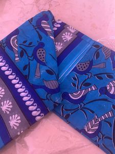Cotton Saree New With Tag