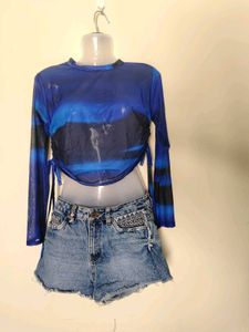 Women Regular Fit Printed Full Sleeve
