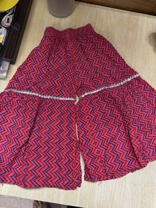 Girls' Pink Floral Kurti Set